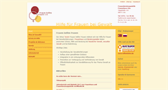 Desktop Screenshot of fhf-ulm.de